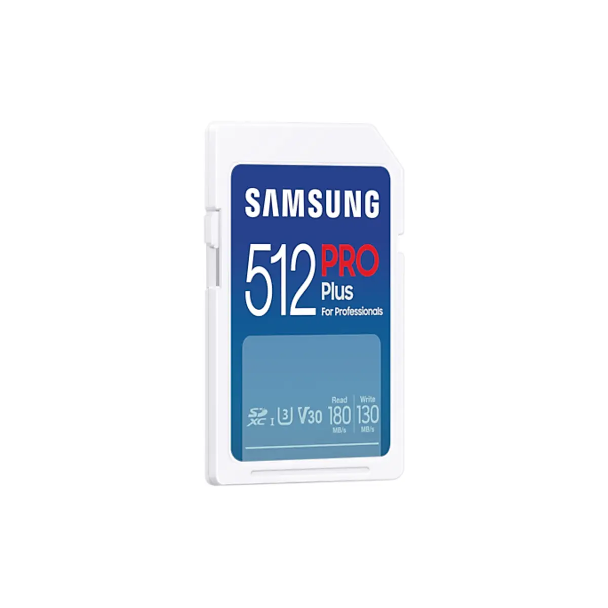 PRO Plus MB-SD512SB/WW, 512 GB, SDXC, UHS-I, 180 MB/s, 130 MB/s, Class 3 (U3)