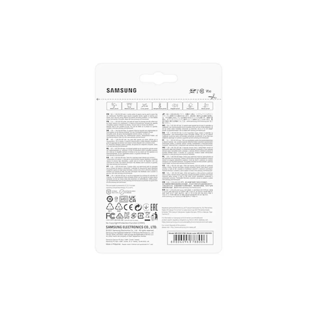 PRO Plus MB-SD512SB/WW, 512 GB, SDXC, UHS-I, 180 MB/s, 130 MB/s, Class 3 (U3)