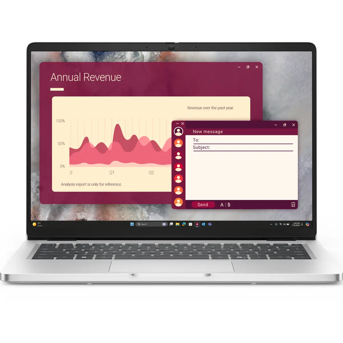 Pro PC14250, Intel Core Ultra 7, 35,6 cm (14"), 1920 x 1200 Pixel, 16 GB, 512 GB, Windows 11 Pro