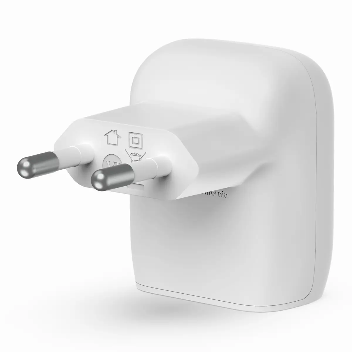 BOOST CHARGE 20W USB-C Ladegerät mit Power Delivery und PPS Technologie mit 1m PVC USB-C auf Lightning, weiß