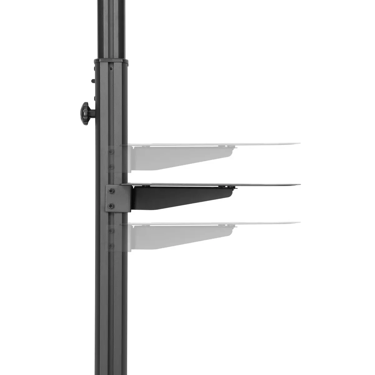 VLFS3266C Pro Mobile Stand 81,3cm 32" 165,1cm 65" 200x200mm 600x400mm Aluminium Schwarz