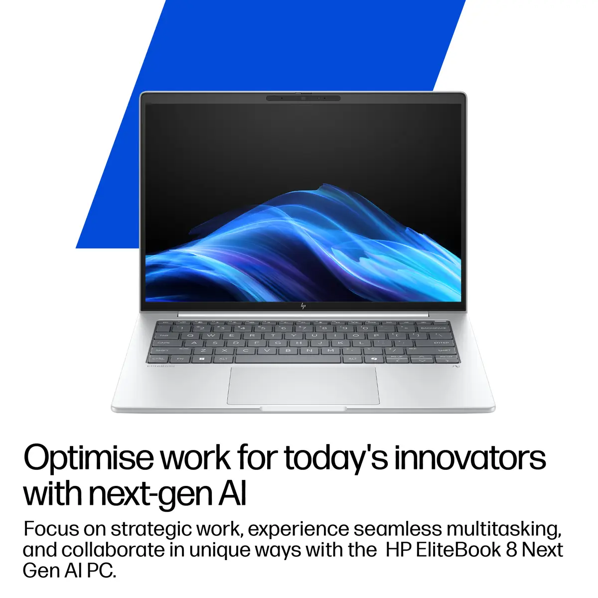 EliteBook 8 G1a 16 inch Notebook Next Gen AI PC, 16", Windows 11 Pro, AMD Ryzen™ AI 5, 32GB RAM, 512GB SSD, 2.5K