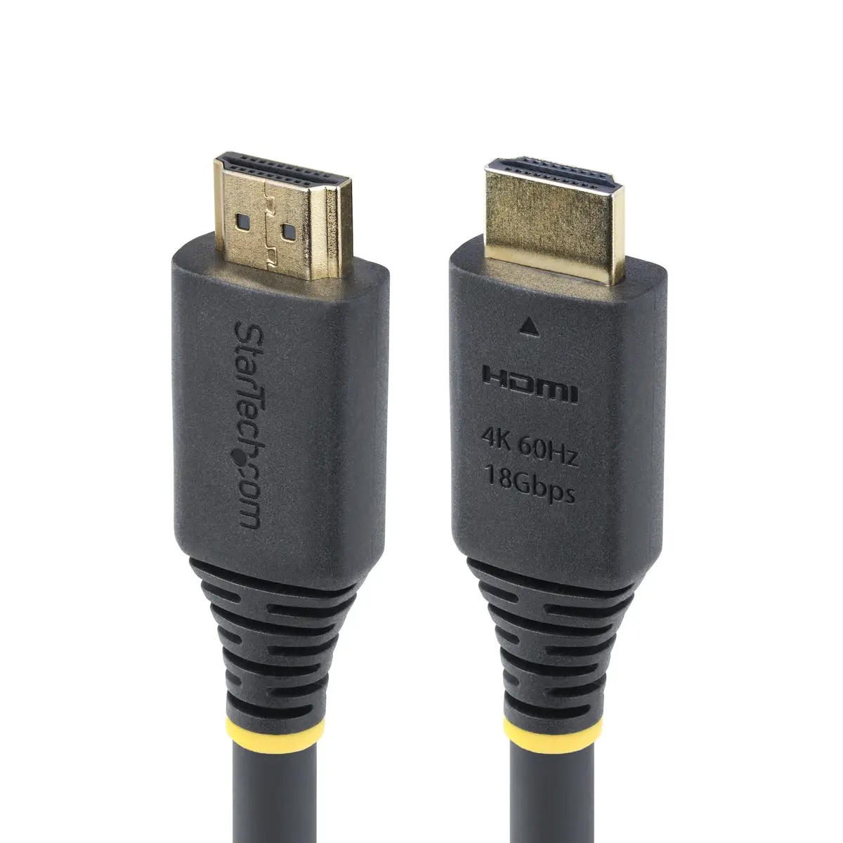 StarTech 5m Premium Zertifiziertes High Speed HDMI Kabel, 4K 60Hz/1440p 144Hz, 18Gbps, UHD HDMI 2.0 Arc Kabel, TV/Monitor/PC