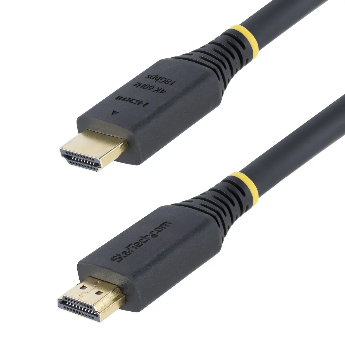 StarTech 5m Premium Zertifiziertes High Speed HDMI Kabel, 4K 60Hz/1440p 144Hz, 18Gbps, UHD HDMI 2.0 Arc Kabel, TV/Monitor/PC