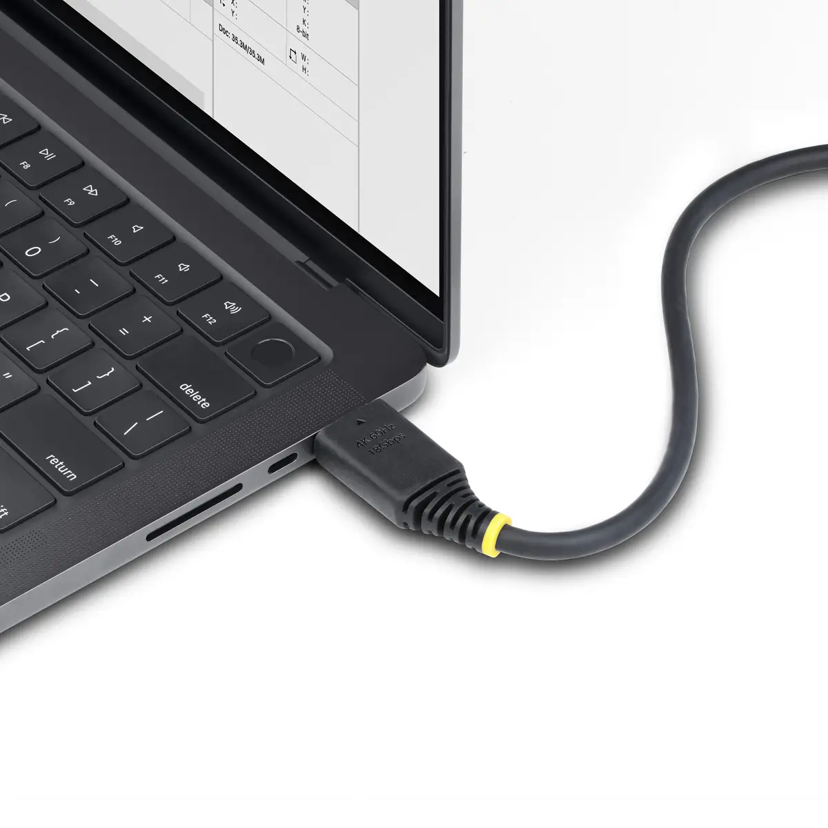 StarTech 30cm High Speed HDMI Kabel, 4K 60Hz/1440p 144Hz, 18Gbps, Kurzes UHD HDMI 2.0 Arc Kabel für TV/Monitor/PC/Laptop/Projektor