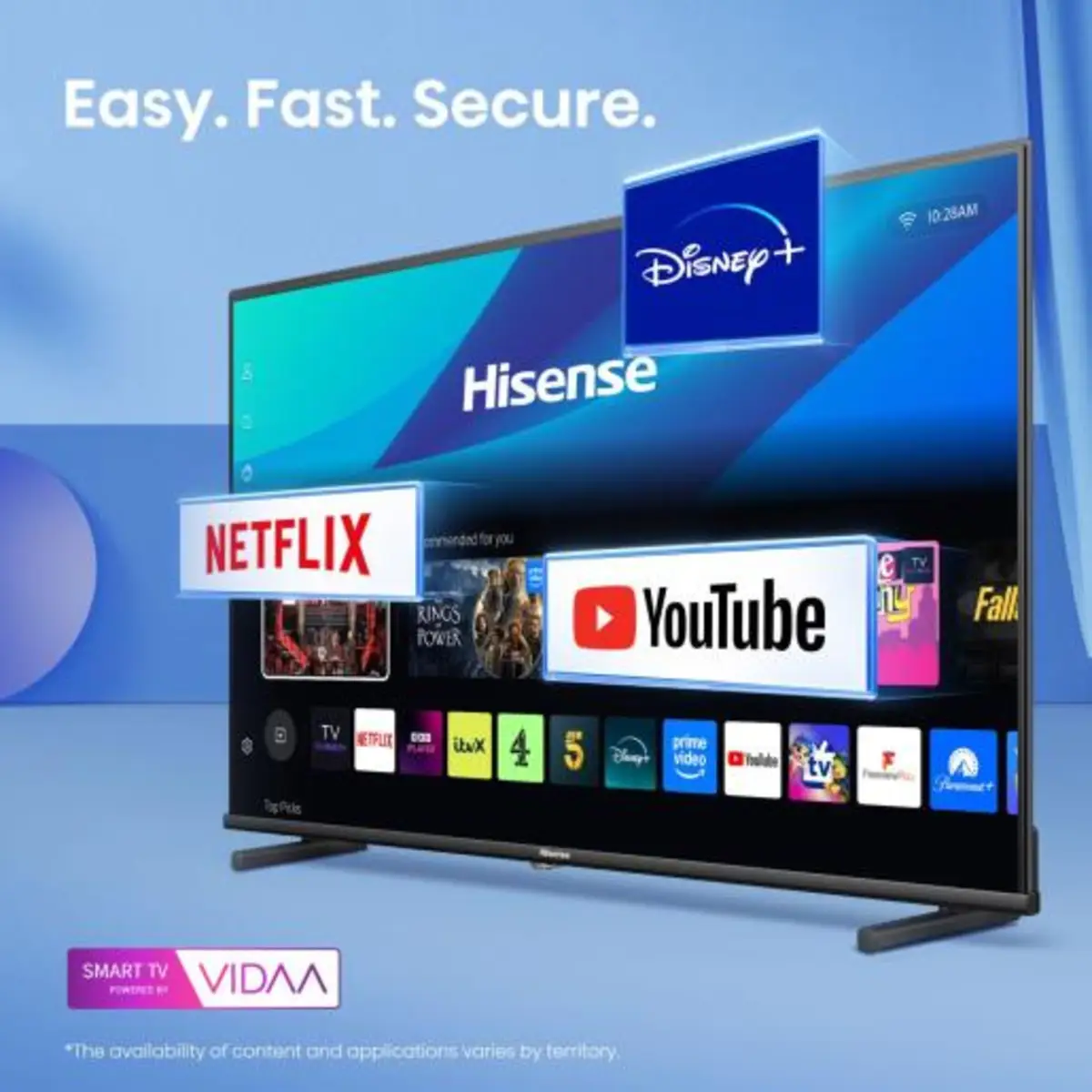 Smart-TV 40A5Q 101,6cm 40" FHD QLED 1920x1080 16:9 9,5 ms 60 Hz 5000:1 Schwarz