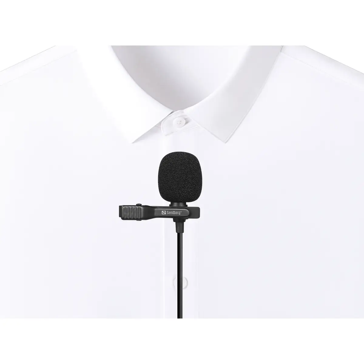 Streamer USB Clip Microphone Lavalier-/Aufsteckmikrofon -38 dB 50 18000 Hz 16 Bit 48 kHz 84 dB