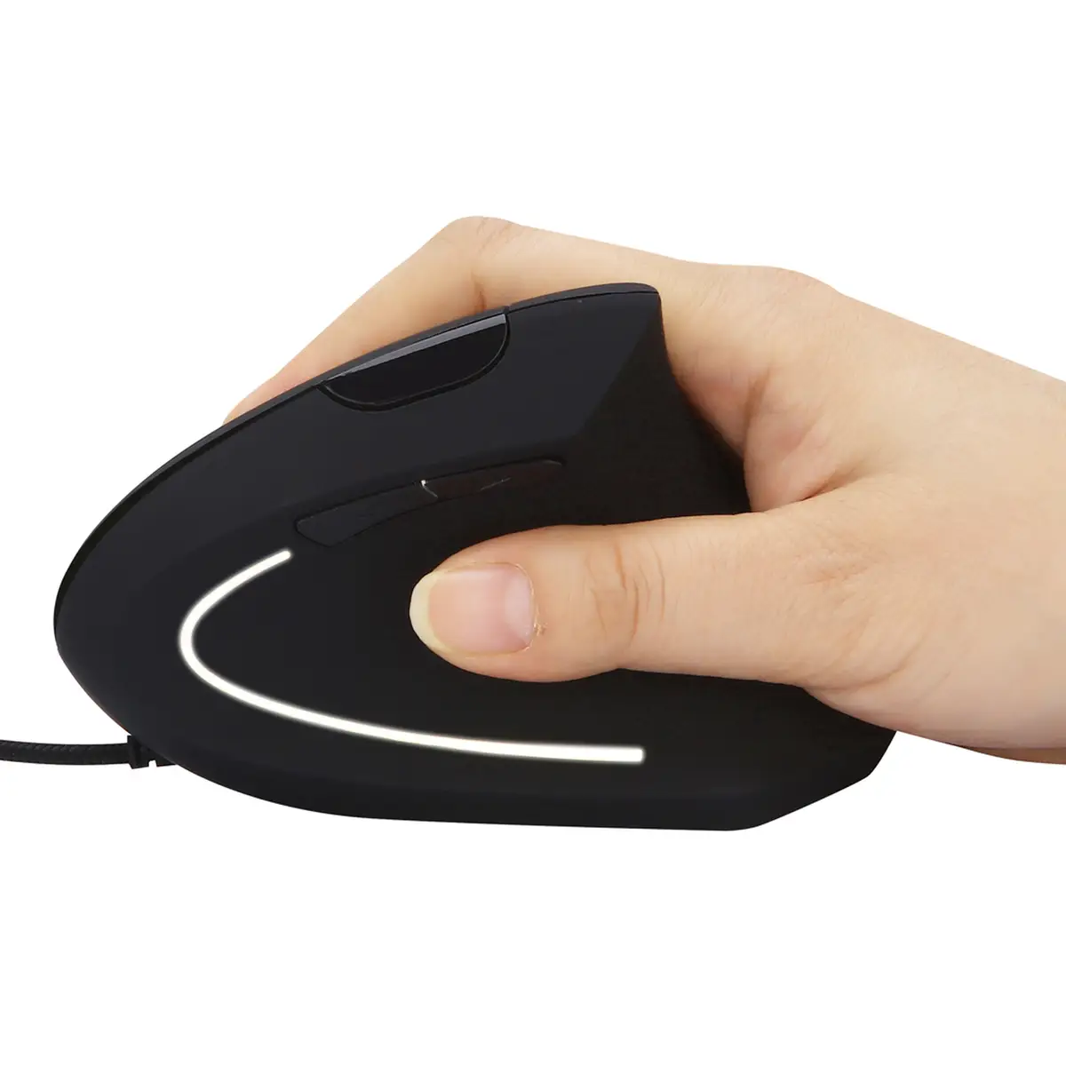 Pro Vertikale Maus ergonomisch optisch 6 Tasten kabelgebunden USB Box