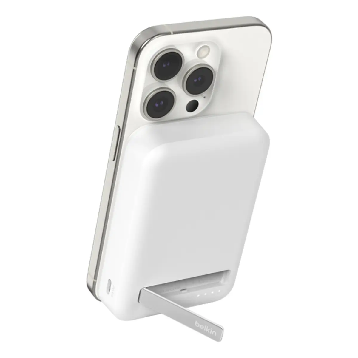 BoostCharge Pro Magnetische Powerbank mit Qi2,15W, 10K, weiß