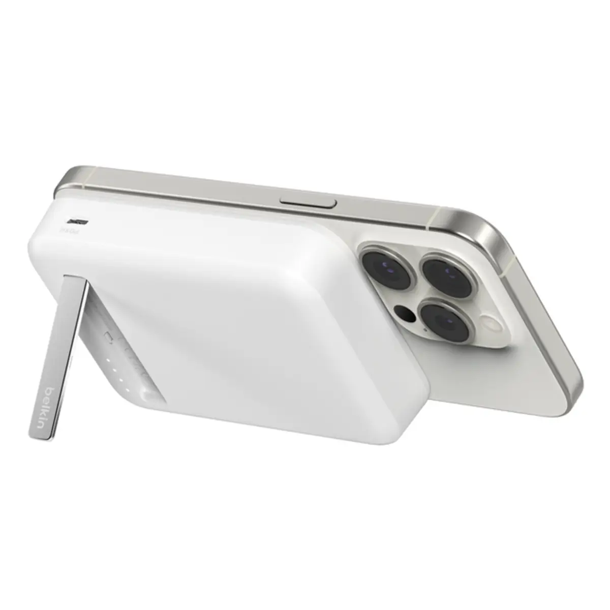 BoostCharge Pro Magnetische Powerbank mit Qi2,15W, 10K, weiß