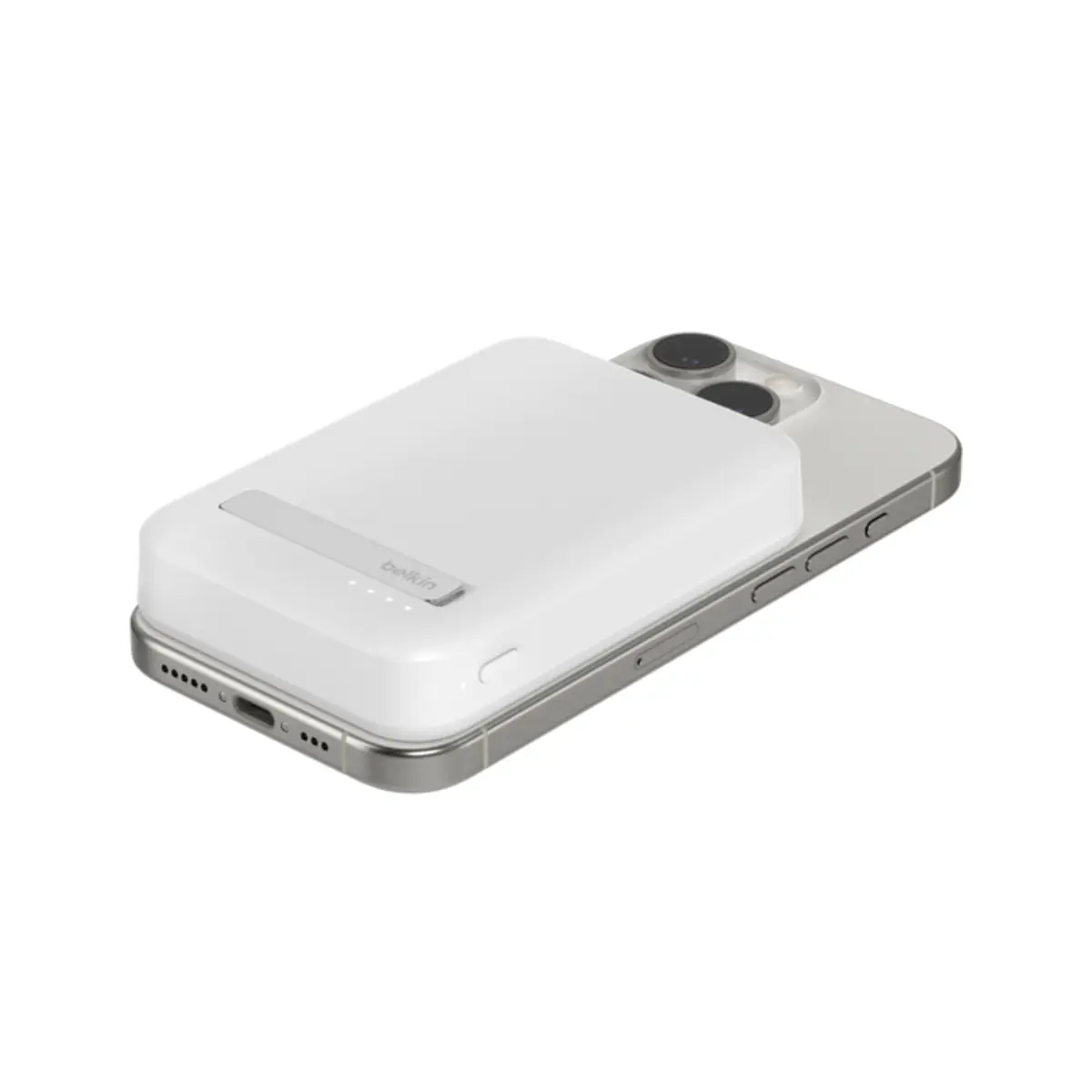 BoostCharge Pro Magnetische Powerbank mit Qi2, 15W, 8K, weiß