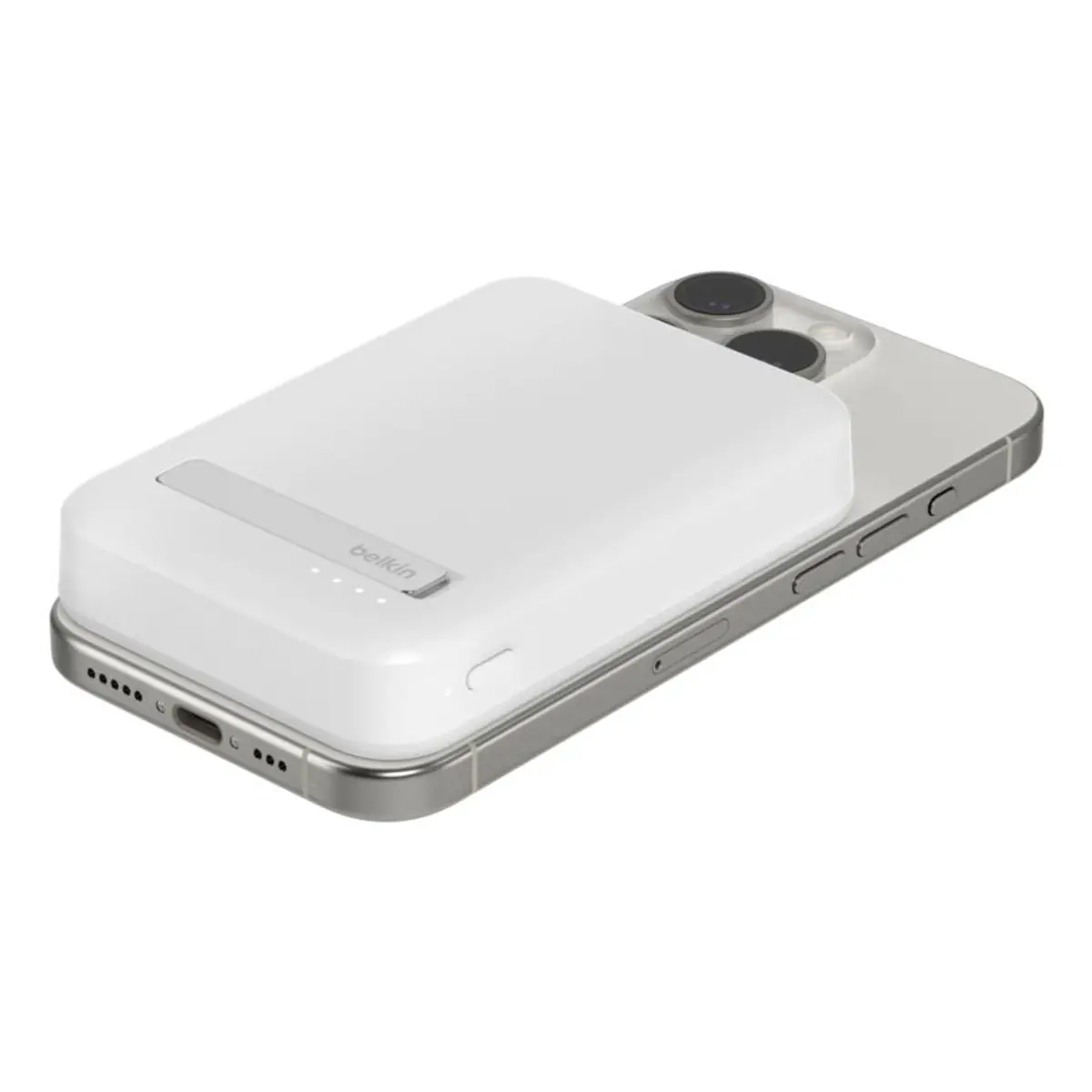 BoostCharge Pro Magnetische Powerbank mit Qi2, 15W, 8K, weiß