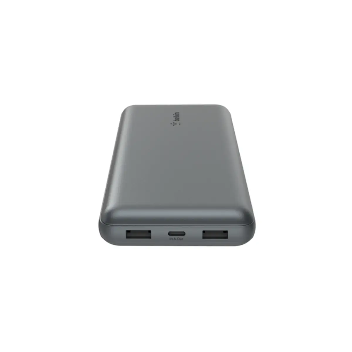 BOOSTCHARGE™ Powerbank 20.000mAh, 15W, USB-A und USB-C Anschluss, space grey