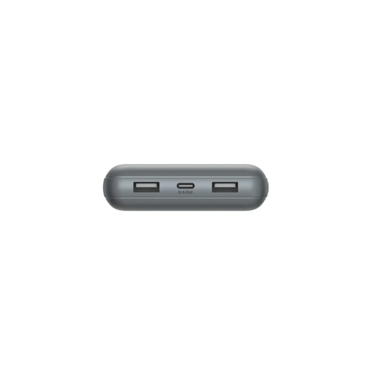 BOOSTCHARGE™ Powerbank 20.000mAh, 15W, USB-A und USB-C Anschluss, space grey