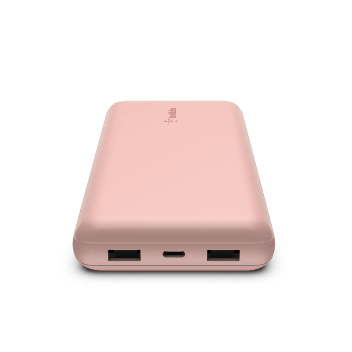 BOOSTCHARGE™ Powerbank 20.000mAh, 15W, USB-A und USB-C Anschluss, rosa
