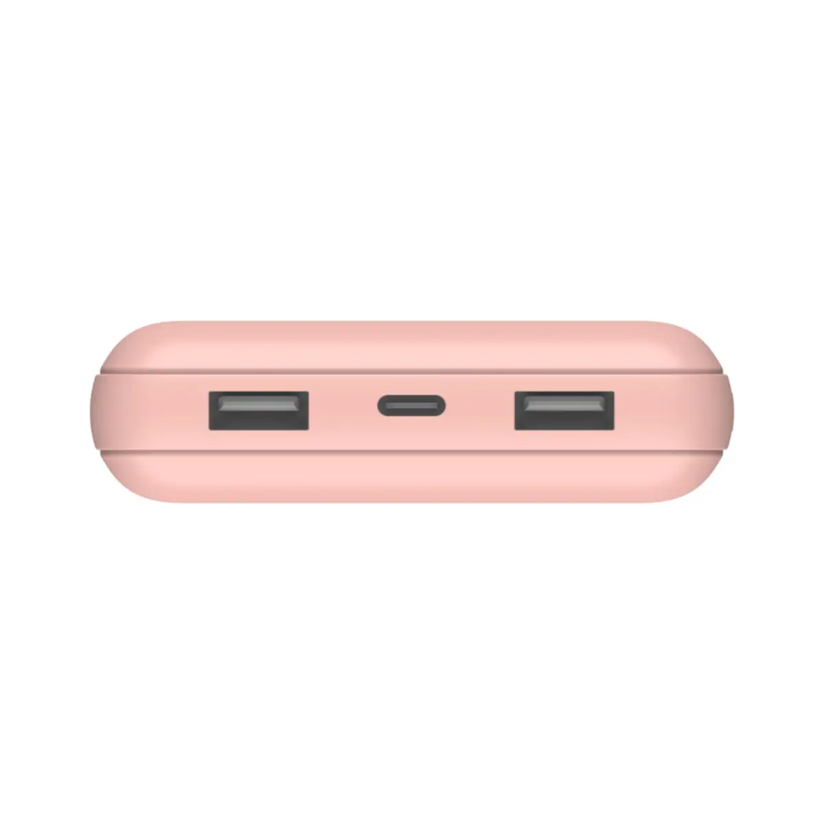 BOOSTCHARGE™ Powerbank 20.000mAh, 15W, USB-A und USB-C Anschluss, rosa