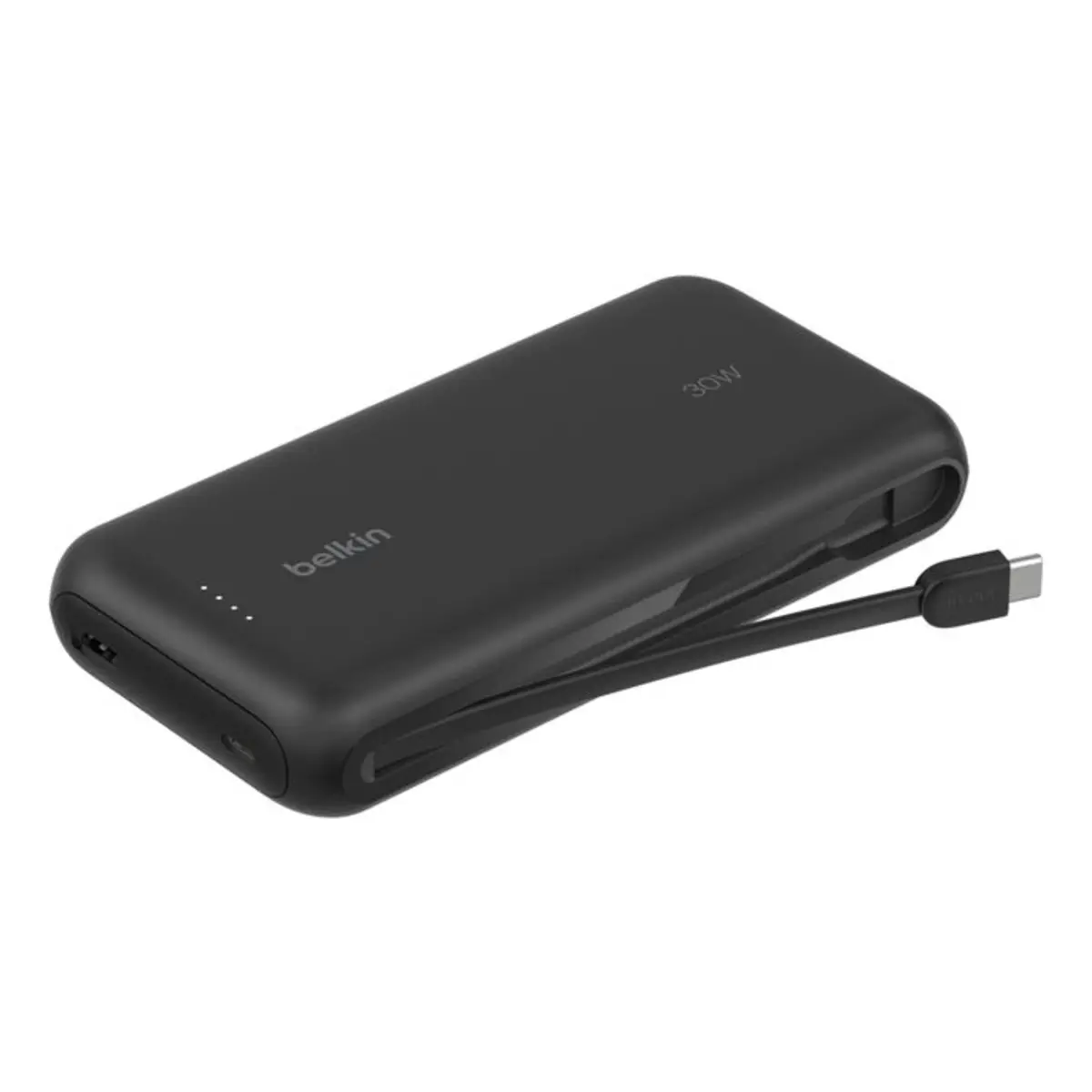 BoostCharge USB-C Power Delivery Powerbank 20.000mAh, 30W, inkl. USB-C-Kabel, schwarz