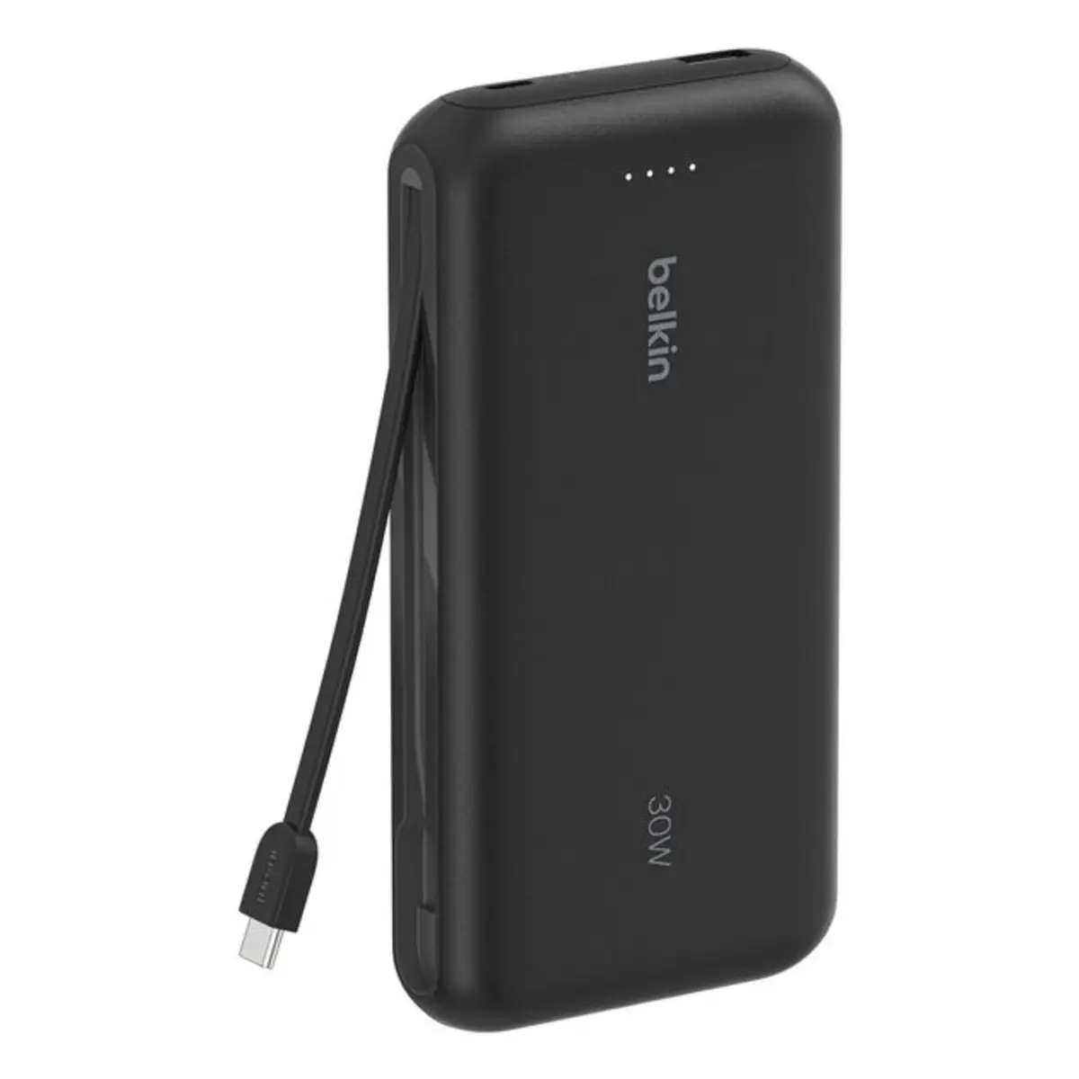 BoostCharge USB-C Power Delivery Powerbank 20.000mAh, 30W, inkl. USB-C-Kabel, schwarz