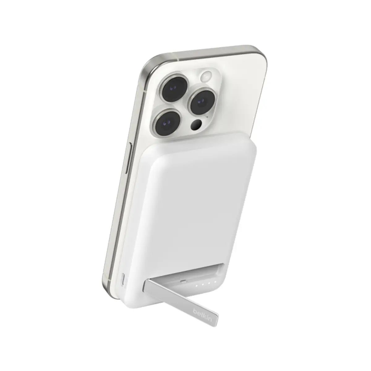 BoostCharge Pro Magnetische Powerbank mit Qi2, 15 W, 5K, weiß
