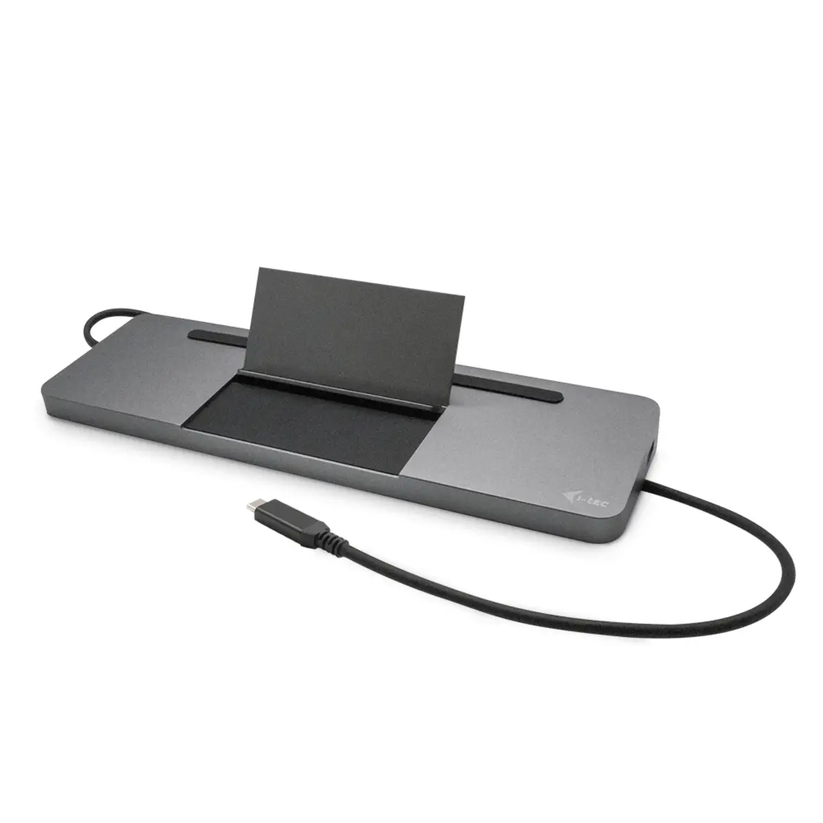 i-tec USB-C Metal Ergonomic 4K 3x Display Docking Station with Power Delivery 85W + i-tec Universal Charger 100W (bundle)