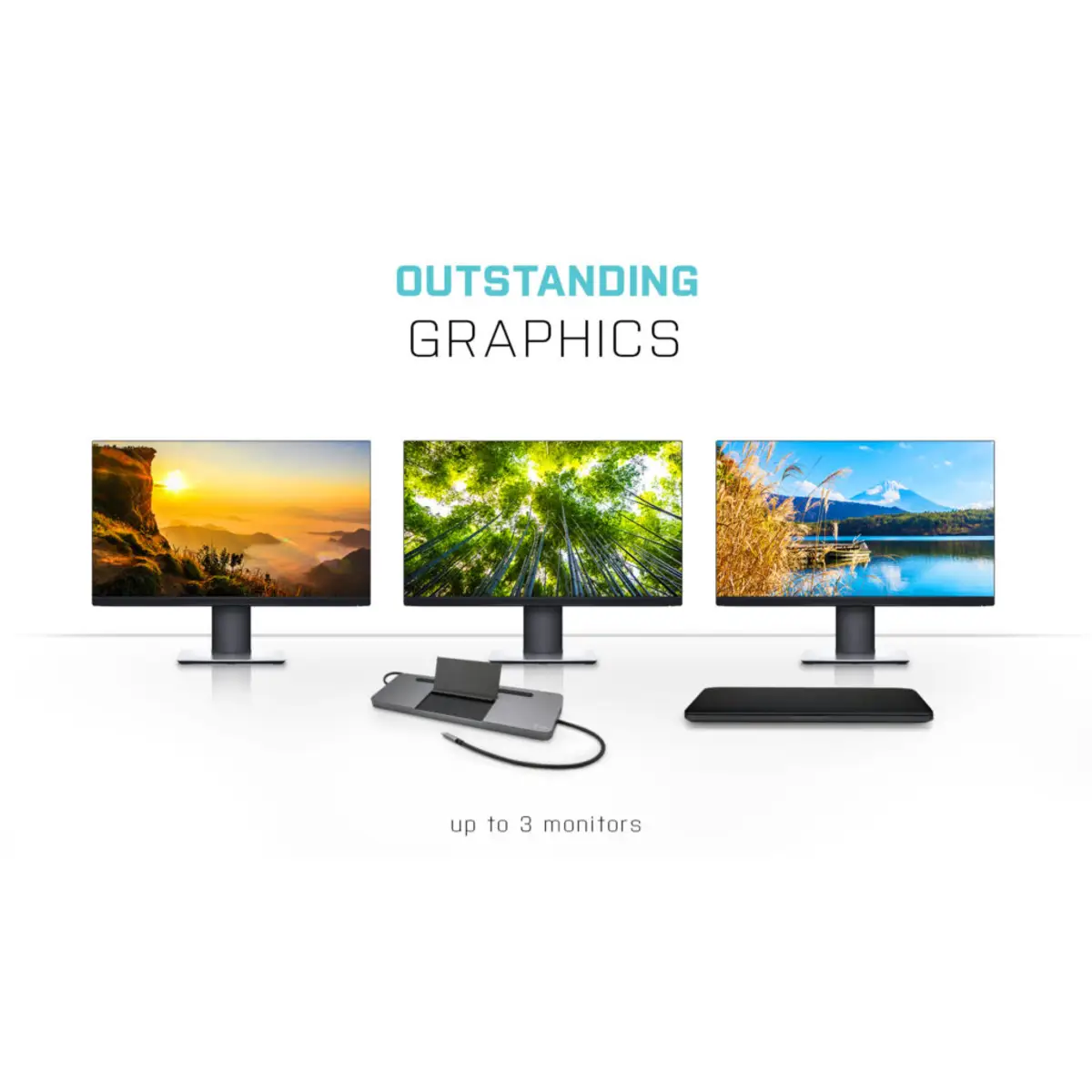 i-tec USB-C Metal Ergonomic 4K 3x Display Docking Station with Power Delivery 85W + i-tec Universal Charger 100W (bundle)