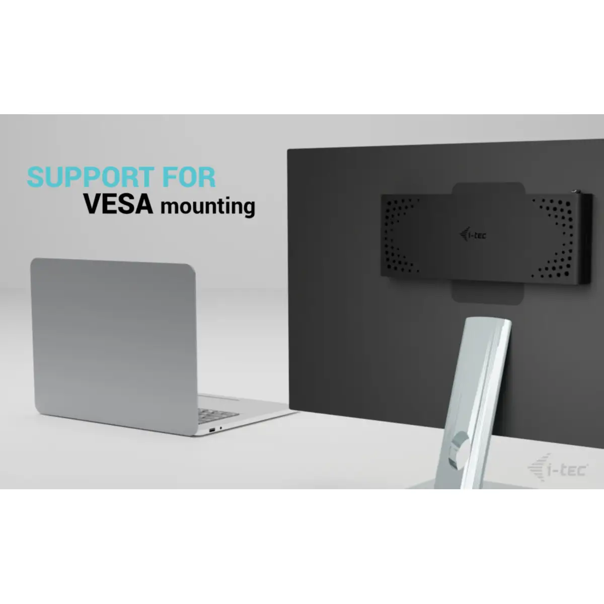 i-tec Universal Dual 4K Display Docking Station, PD 85W + i-tec USB-C Charger 100W