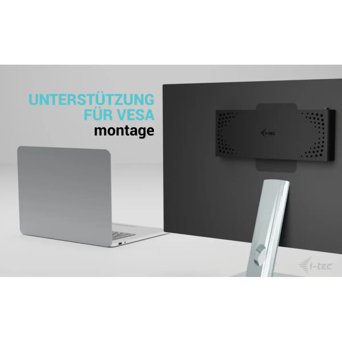 i-tec Universal Dual 4K Display Docking Station, PD 85W + i-tec USB-C Charger 100W