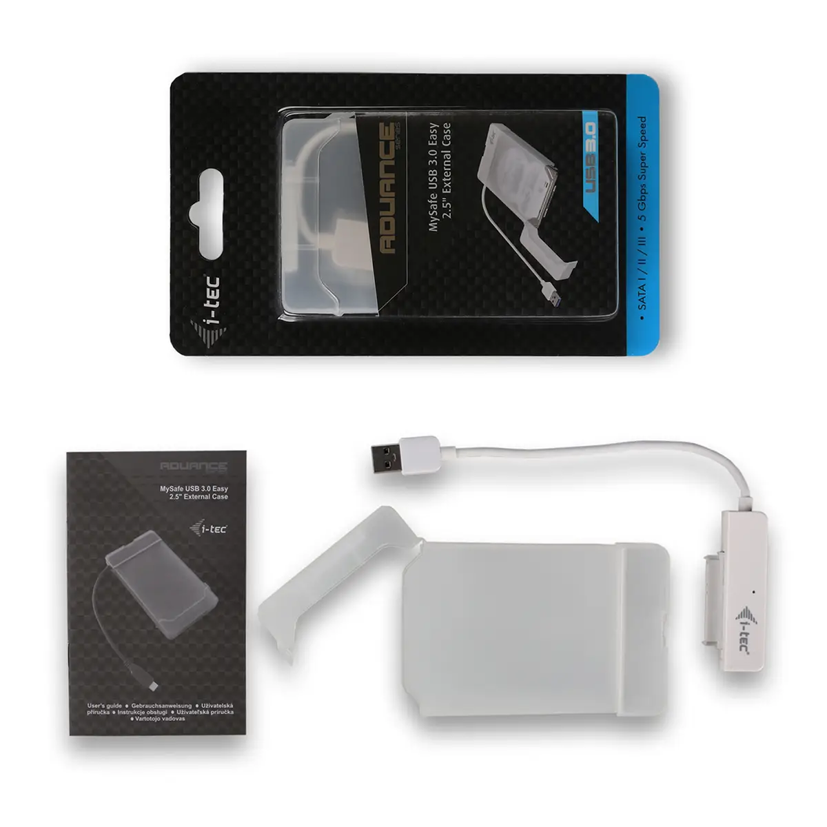 i-tec MySafe USB 3.0 Easy, White