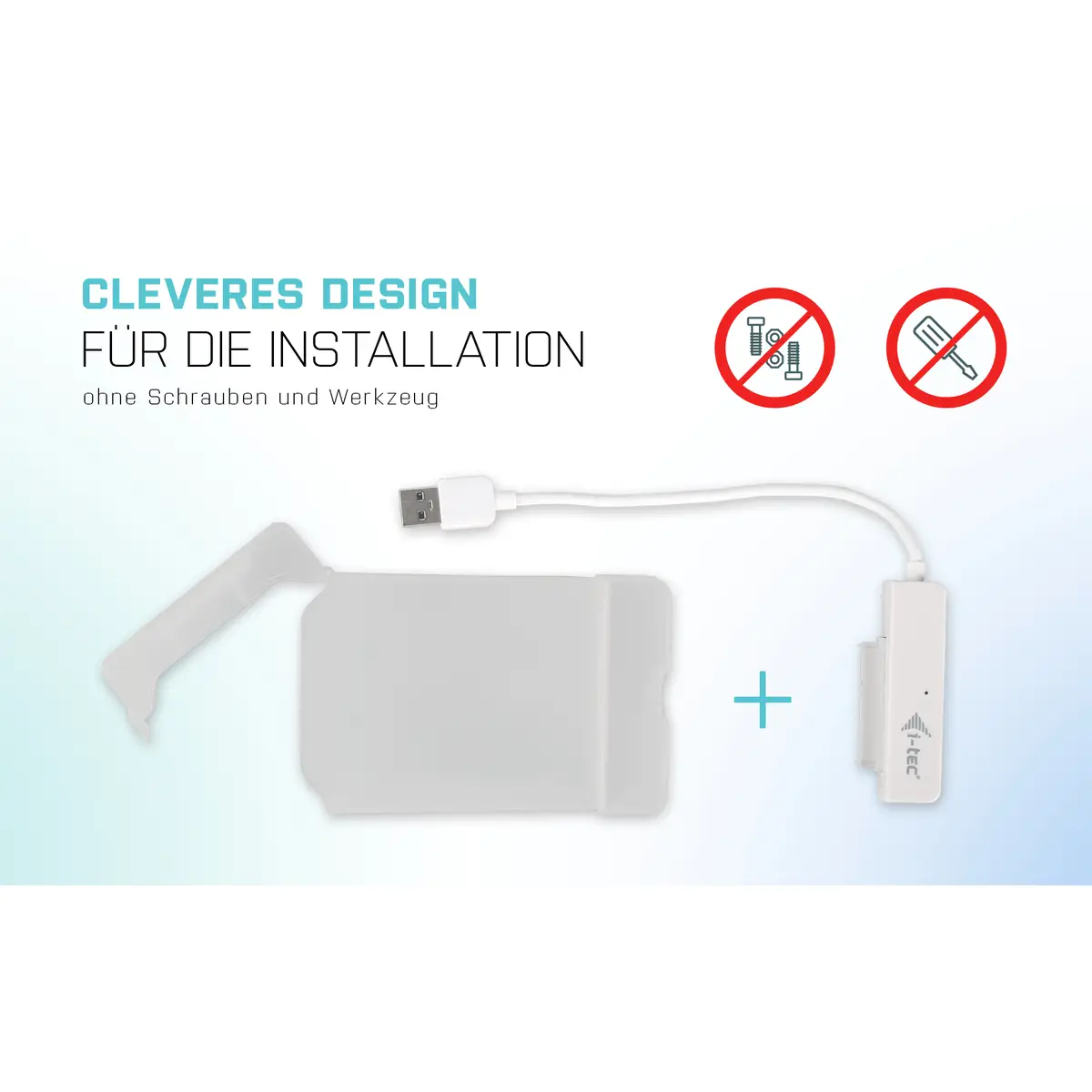 i-tec MySafe USB 3.0 Easy, White