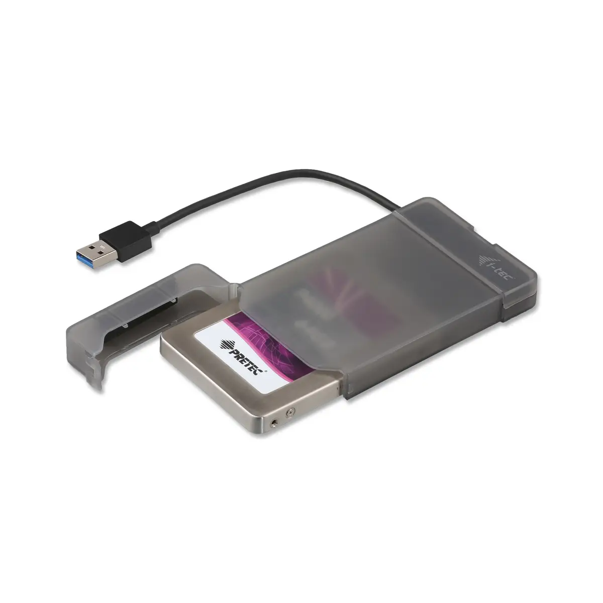 i-tec MySafe USB 3.0 Easy, Black