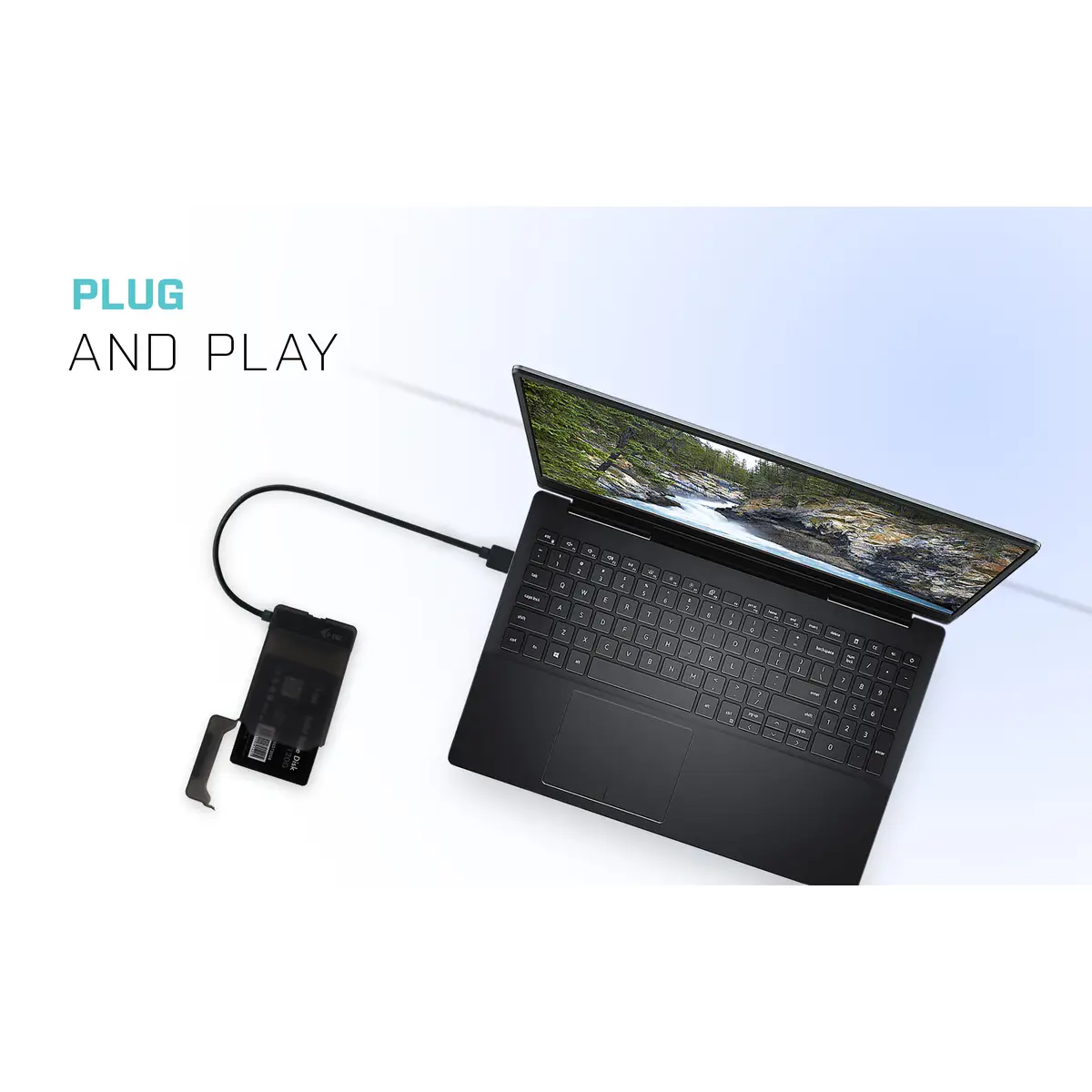 i-tec MySafe USB 3.0 Easy, Black