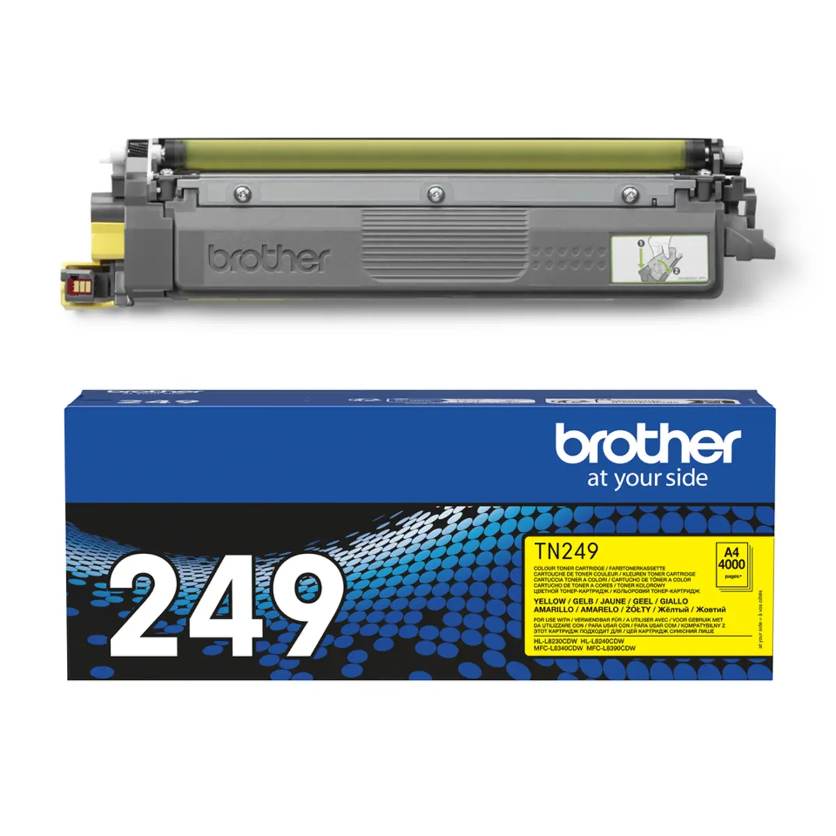 Toner TN249Y ca. 4000 Seiten Gelb