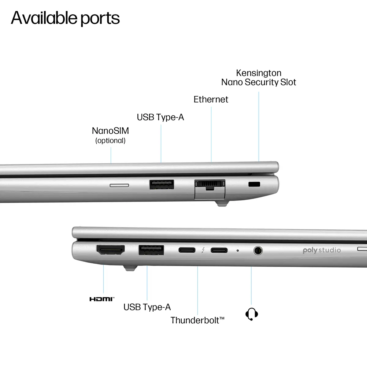 EliteBook 6 G1a 14 inch Notebook AI PC, 14", Windows 11 Pro, AMD Ryzen™ AI 7, 16GB RAM, 512GB SSD, WUXGA