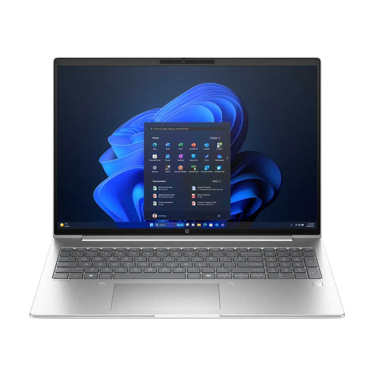 ProBook 4 G1a 16 inch Notebook AI PC, 16", Windows 11 Pro, AMD Ryzen™ 7, 32GB RAM, 1TB SSD, WUXGA