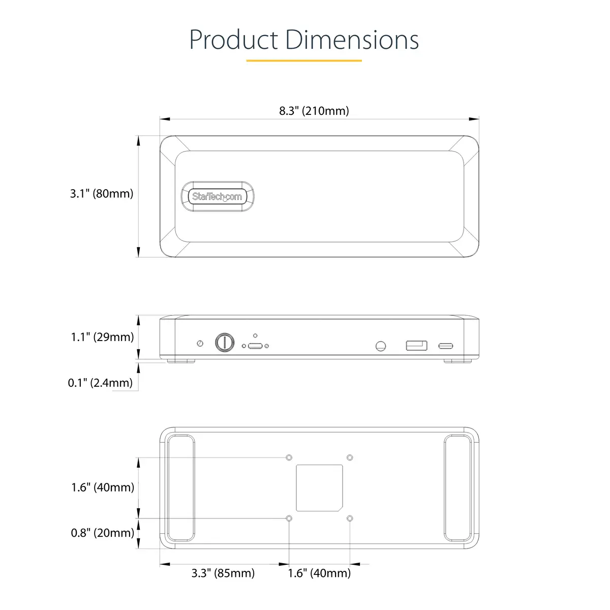 USB-C DOCKING STATION