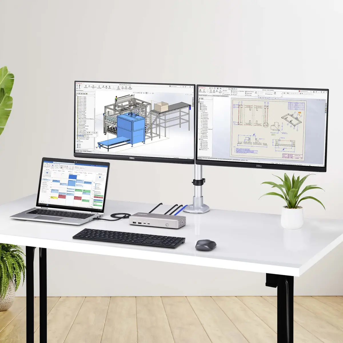 USB4 DOCKING STATION DUAL 4K