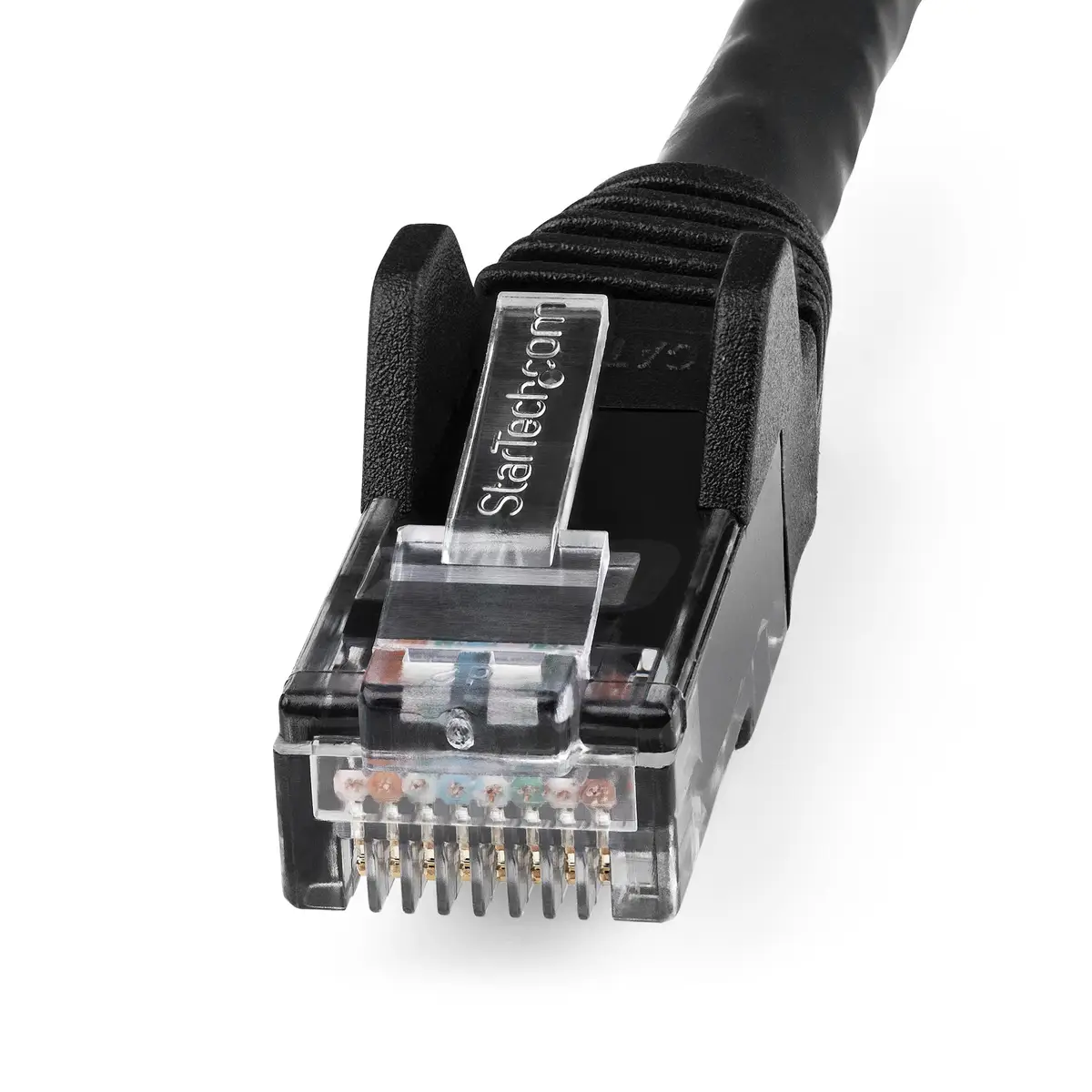 2m Netzwerkkabel CAT6 - LSZH - 10GbE 650MHz 100W PoE RJ45 UTP Lan Kabel - Schwarz CAT 6 ETL 24AWG