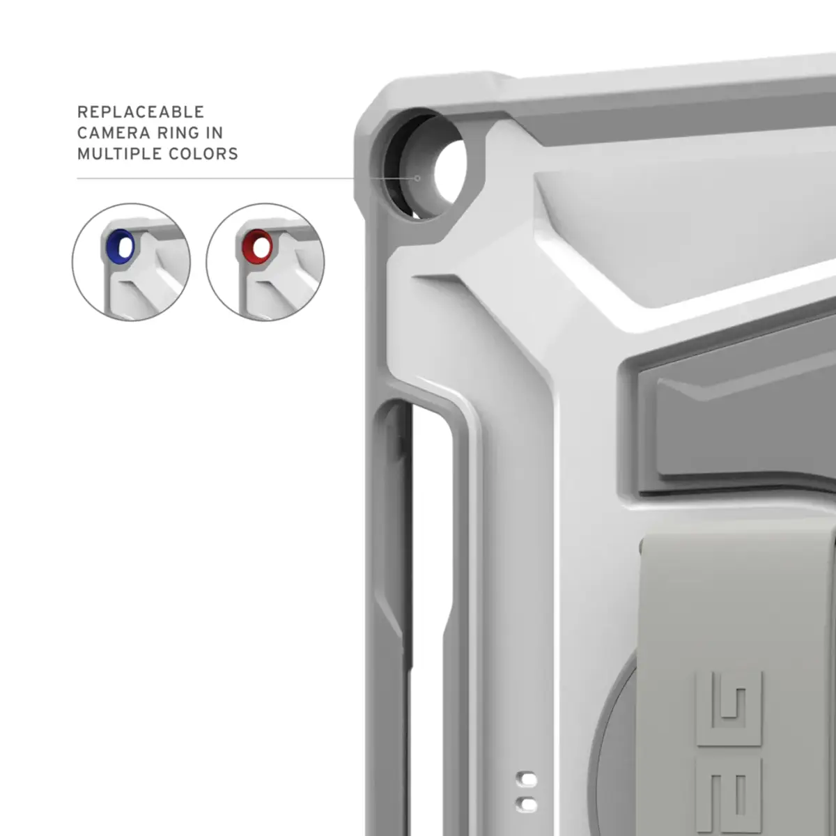 Plasma Healthcare Handstrap & Kickstand Case für Microsoft Surface Pro 12" (1. Edition) grau