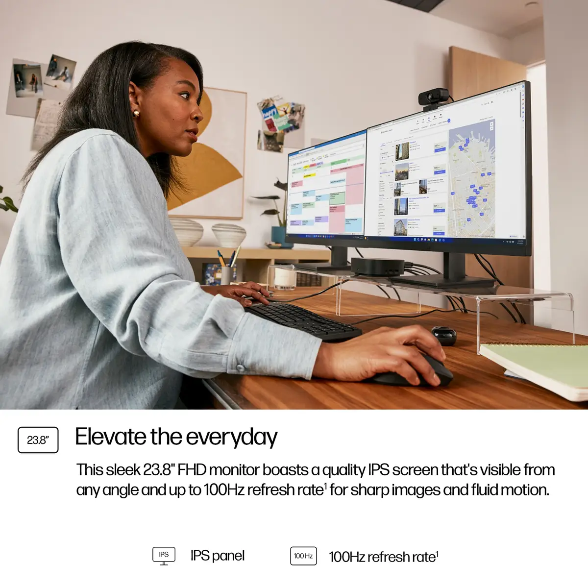 Series 3 Pro Serie 3 Pro 23,8-Zoll-FHD-Monitor – 324pf, 60,5 cm (23.8"), 1920 x 1080 Pixel, Full HD, LCD, 5 ms, Schwarz