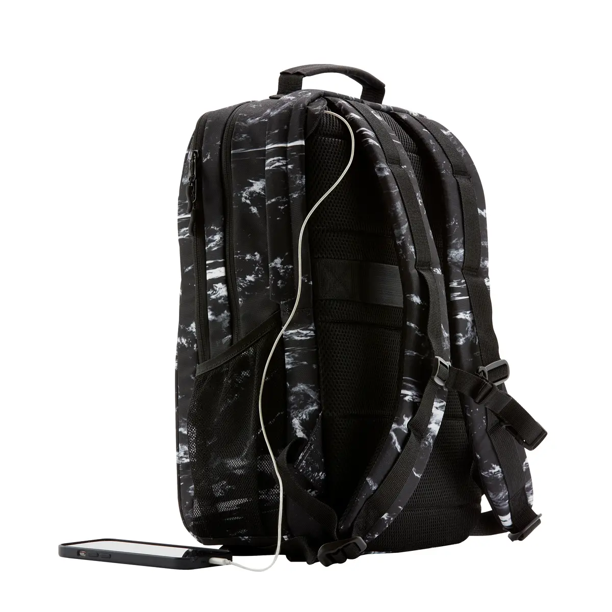 Campus XL Rucksack (Marble Stone), 40,9 cm (16.1"), Notebook-Gehäuse, Polyester, Hartschaumstoff