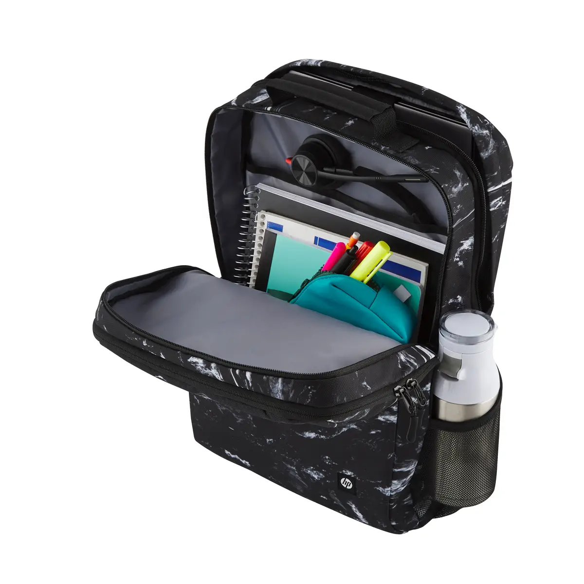 Campus XL Rucksack (Marble Stone), 40,9 cm (16.1"), Notebook-Gehäuse, Polyester, Hartschaumstoff
