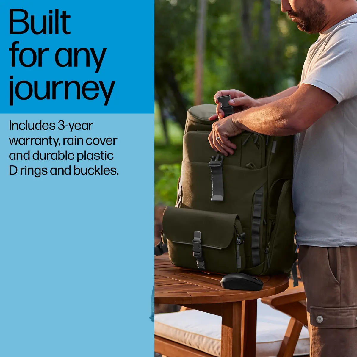 15,6 Zoll Modularer Laptop Rucksack, Rucksack, 39,6 cm (15.6"), 1,54 kg