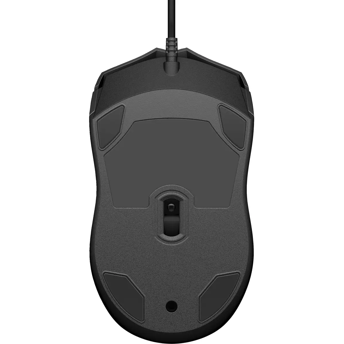 Wired Mouse 105, Beidhändig, Optisch, USB Typ-A, 1600 DPI, Schwarz