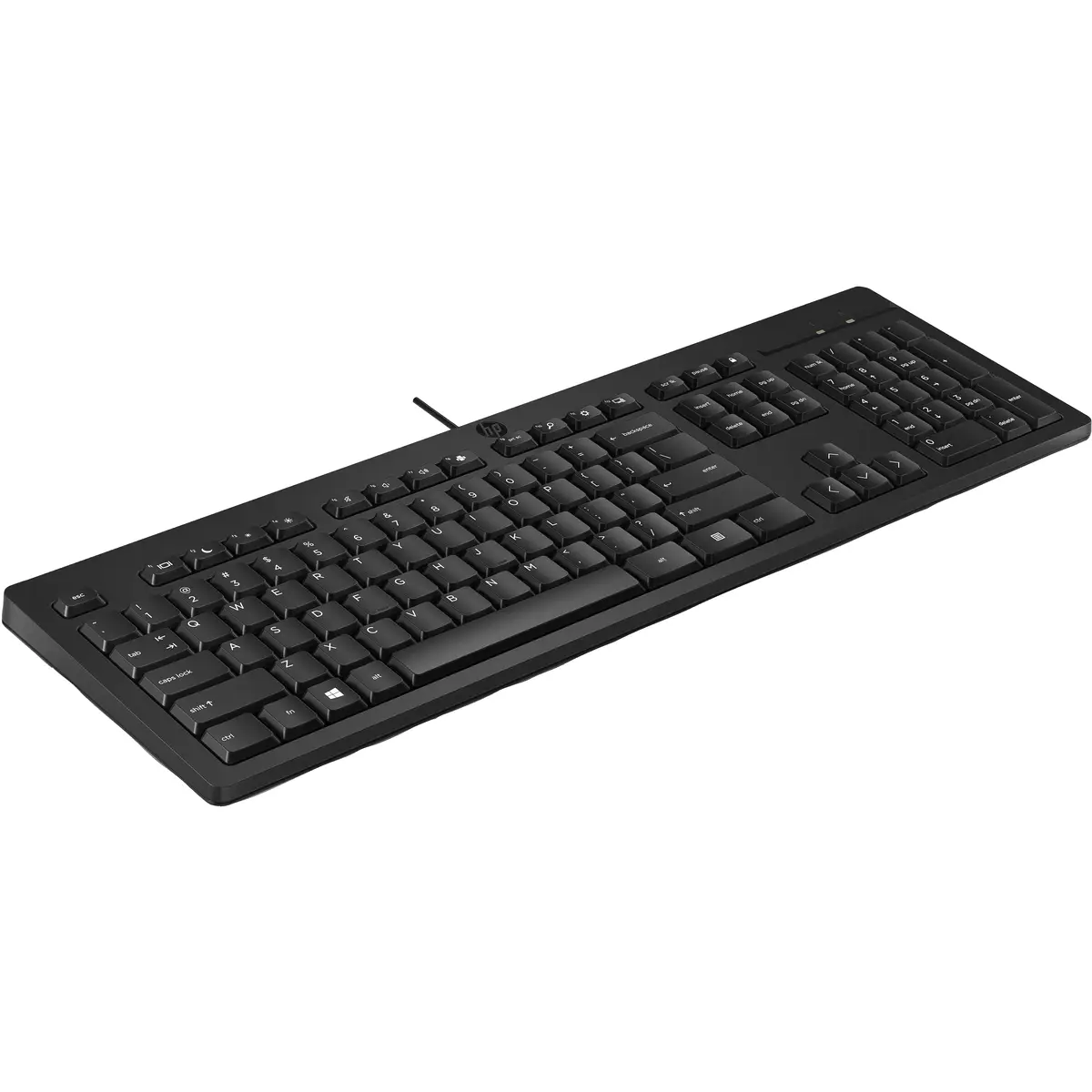 125 G2 Kabelgebundene USB-Tastatur, Volle Größe (100%), Kabelgebunden, USB, Schwarz