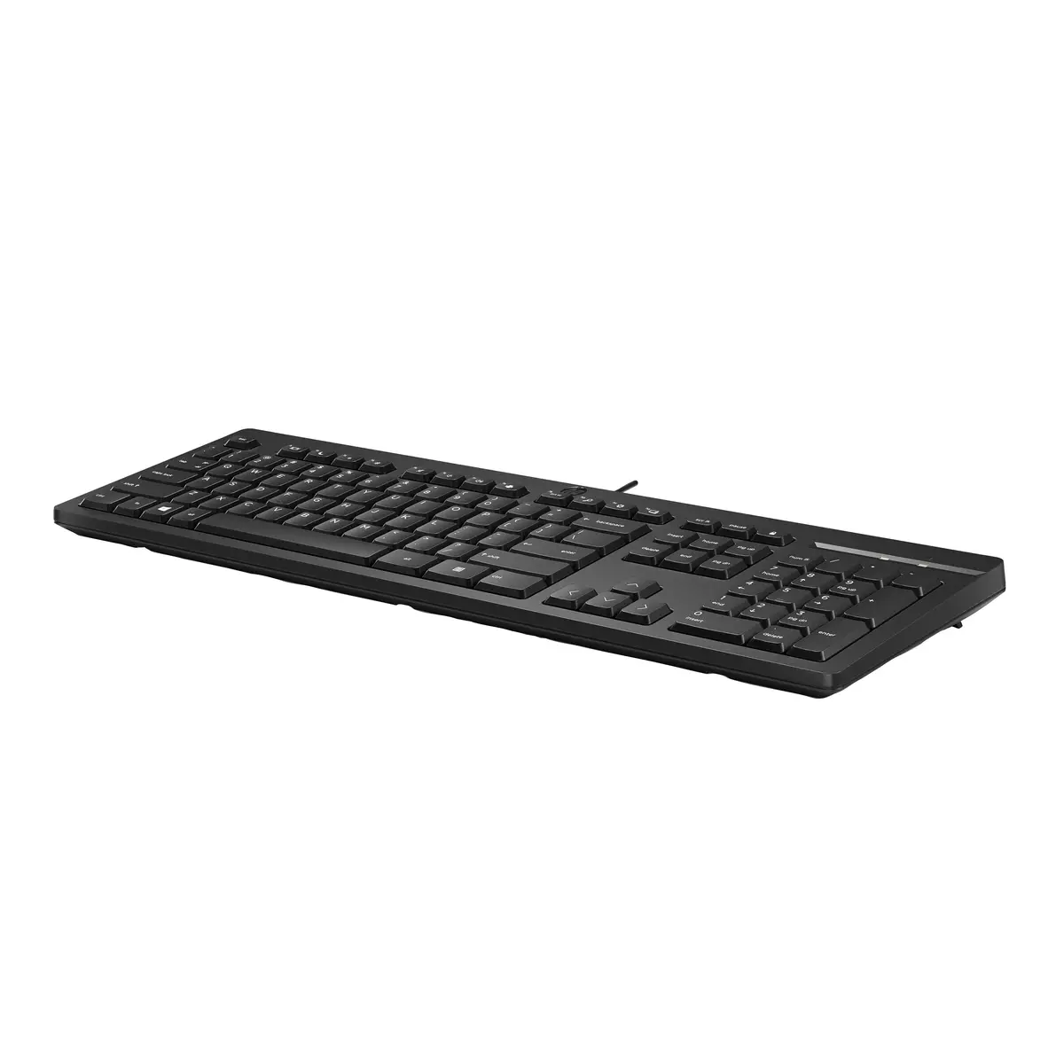 125 G2 Kabelgebundene USB-Tastatur, Volle Größe (100%), Kabelgebunden, USB, Schwarz