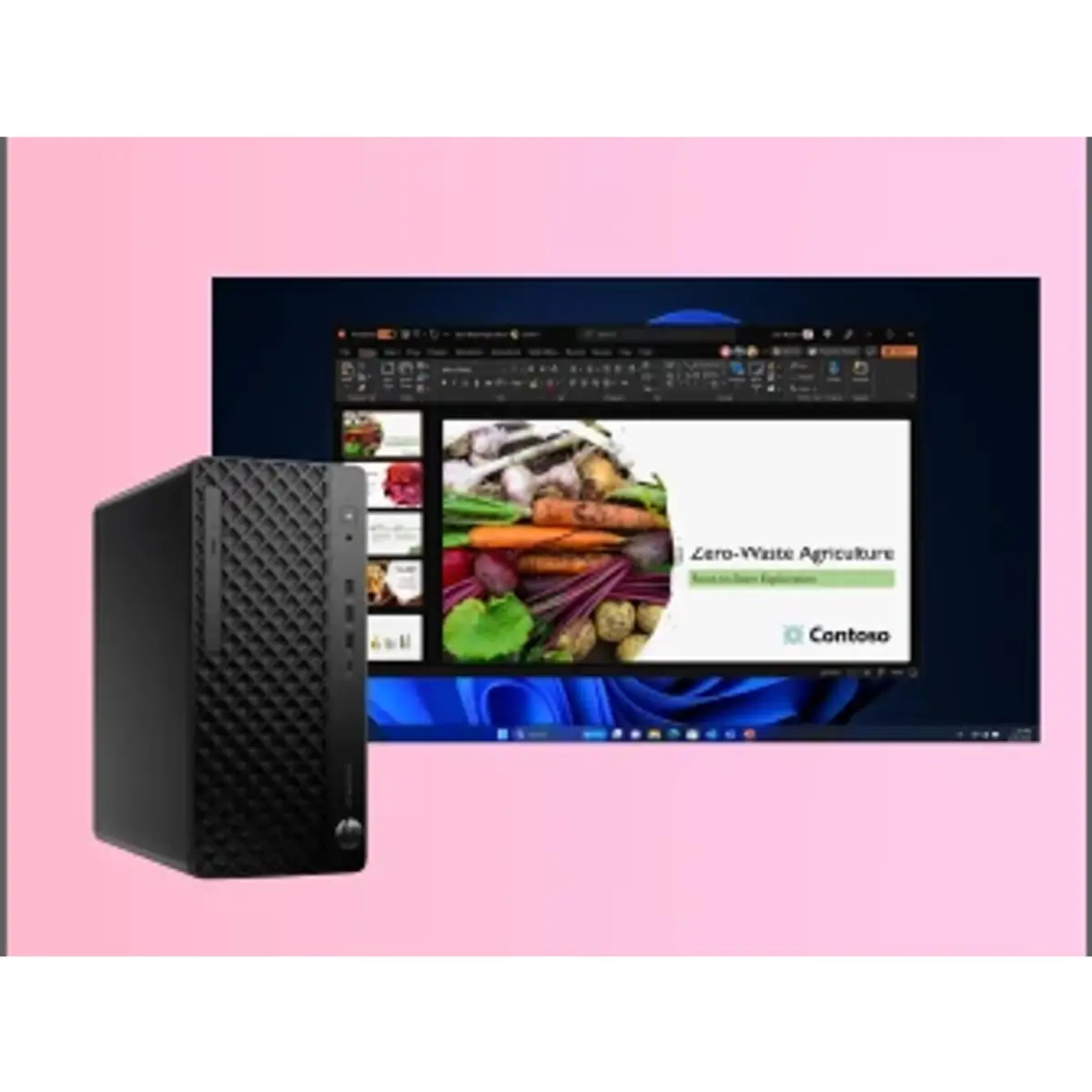 ProDesk 4 Tower G1i Desktop AI PC, 512 GB, SSD, Windows 11 Pro