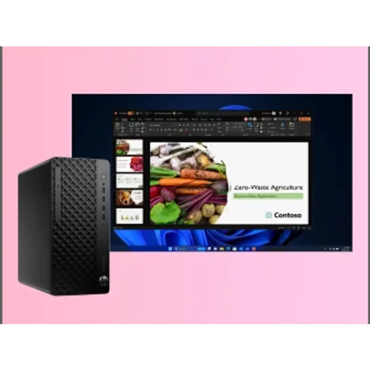 EliteDesk 8 Tower G1i Desktop AI PC, Windows 11 Pro