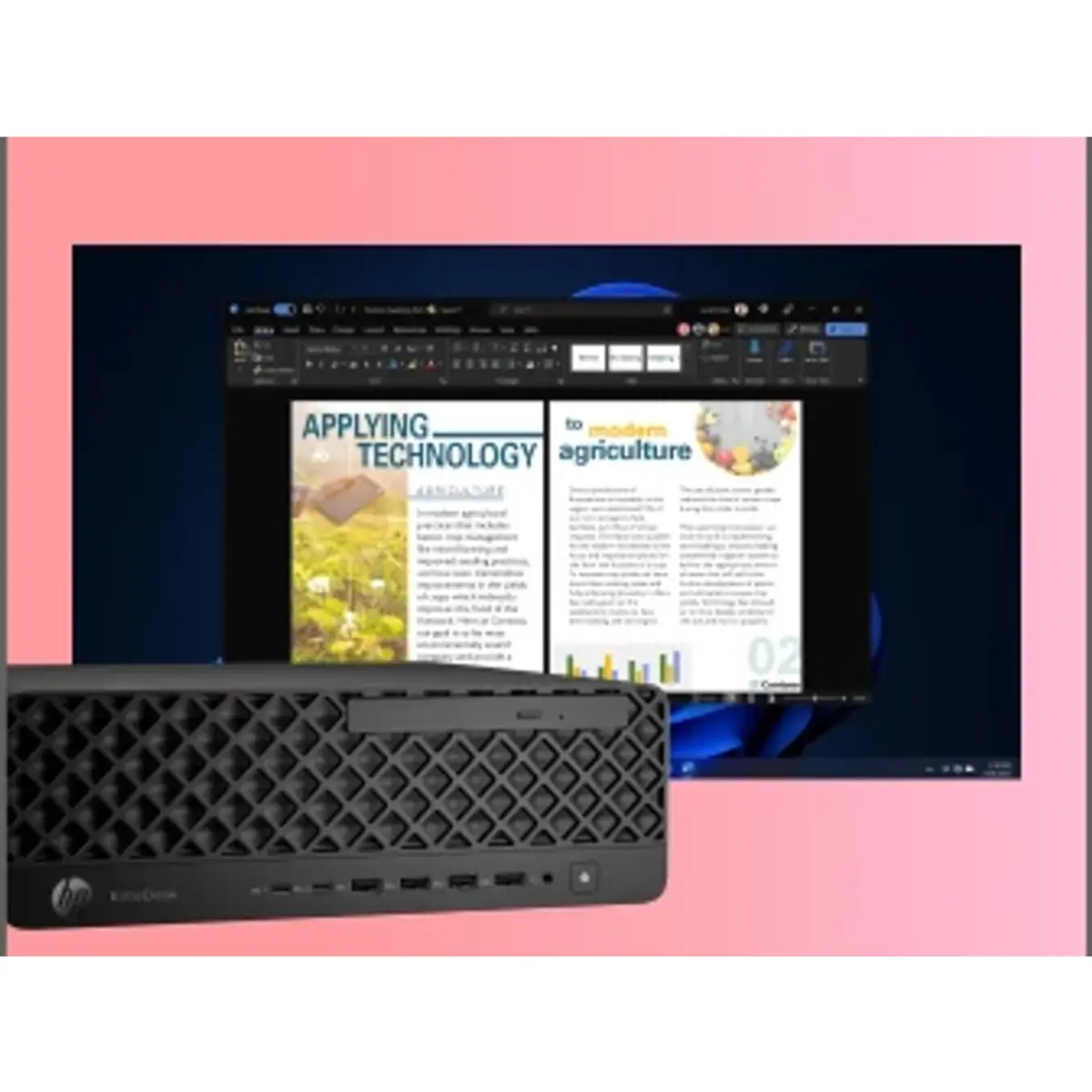 EliteDesk 8 SFF G1i Desktop AI PC, 512 GB, SSD, Windows 11 Pro