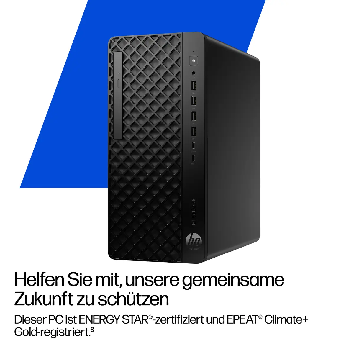 EliteDesk 8 SFF G1i Desktop AI PC, 512 GB, SSD, Windows 11 Pro