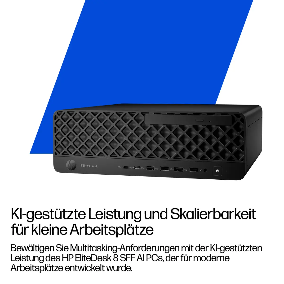 EliteDesk 8 SFF G1i Desktop AI PC, 512 GB, SSD, Windows 11 Pro